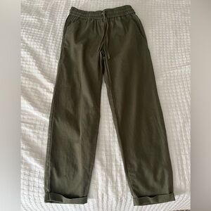 J Crew linen blend pants